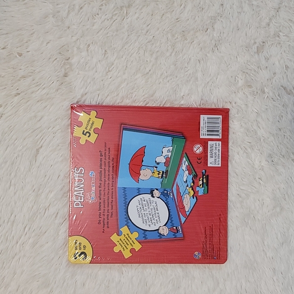 Peanuts ,My First Puzzle Book, snoopy - Picture 2 of 2